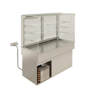 Koelvitrine + koelbak - recht - I7VVQ3RPRVF4