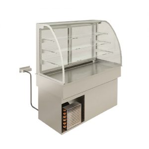 Koelvitrine + koelbak - rond - I7VV3RPRVF3