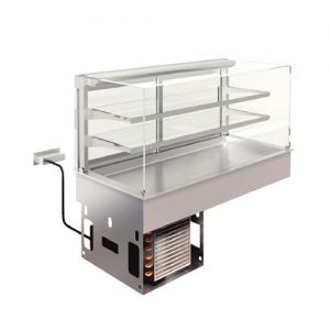 Koelvitrine + koelplaat - recht - I7VVQ2RPR2