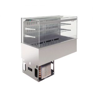 Koelvitrine + koelbak - muurbevestiging - recht - I7VVQPA2RVR4