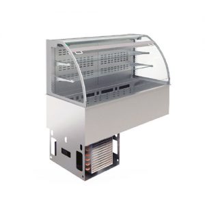 Koelvitrine + koelbak - muurbevestiging - rond - I7VVPA2RVR5