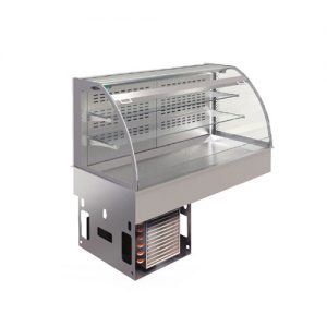 Koelvitrine + koelplaat - muurbevestiging - rond - I7VVPA2RPR5