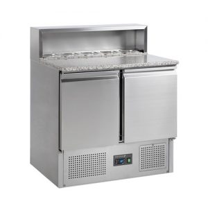 Pizzawerkbank Tefcold - 2 deuren