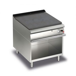 Doorkookplaat Baron Queen 7 - 1 zone - gas