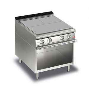 Doorkookplaat Baron Queen 7 - 2 zones - gas