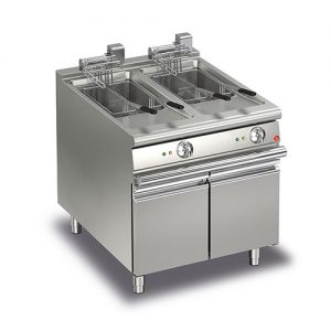 Friteuse Baron Queen 7 - 2x 15 liter inhoud - elektrisch