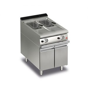 Friteuse Baron Queen 7 - 2x 10 liter inhoud - gas