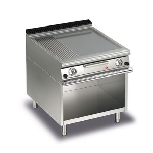 Grill- en bakplaat Baron Queen 7 - 800 - gas