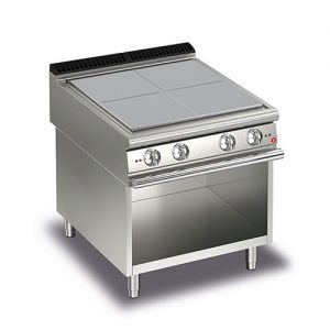 Doorkookplaat Baron Queen 9 - 4 zones - elektrisch