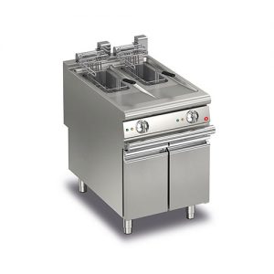 Friteuse Baron Queen 9 - 2x 10 liter inhoud - elektrisch