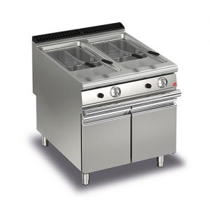 Friteuse Baron Queen 9 - 2x 15 liter inhoud - gas