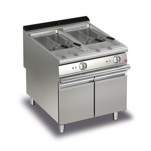 Friteuse Baron Queen 9 - 2x 20 liter inhoud - gas