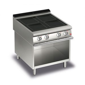 Kookunit Baron Queen 9 - 4 zones - keramisch