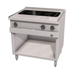 Kookunit MKN Optima 700 - 2 zones - vlakdekkend - inductie