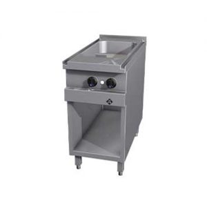 Bakplaat MKN Optima 850 - 400 - verdiept - elektrisch