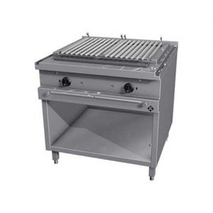 Lavasteengrill MKN Optima 850 - 850 - gas