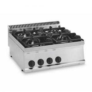 Kookunit Select Cuisine 700 lijn - 4 zones - gas