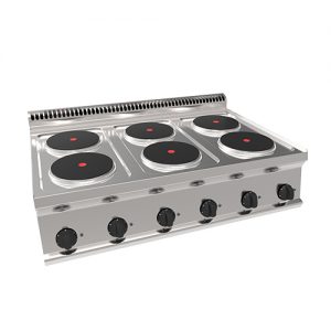 Kookunit Select Cuisine 700 lijn - 6 zones - elektrisch