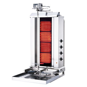 Kebabgrill Rinnova - 4 elektrische branders