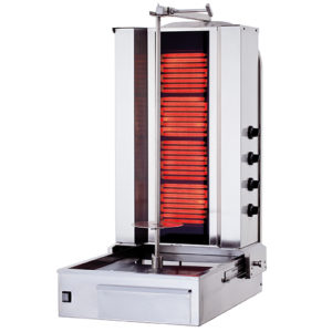 Kebabgrill Rinnova - 4 elektrische branders