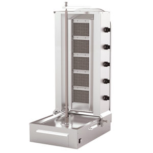 Kebabgrill Rinnova - 5 gas branders
