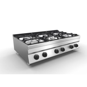 RED Cooking - Gaskookunit 78GCTT345 - 6-pits